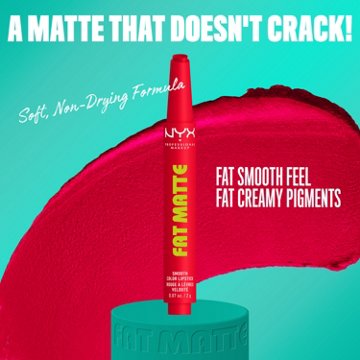 NYX Fat Matte Lipstick - Fuzzy Flame