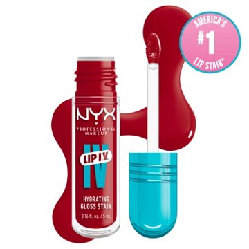 NYX Lip I.V. Hydrating Gloss Stain - Cherry Drenched