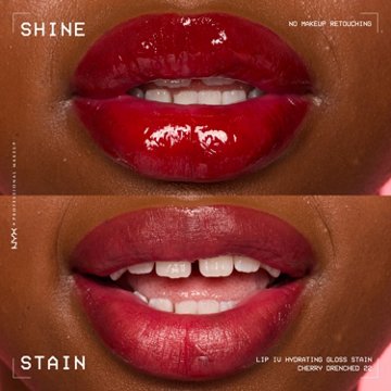 NYX Lip I.V. Hydrating Gloss Stain - Cherry Drenched