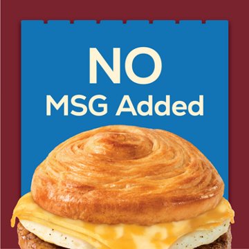 Jimmy Dean Sausage Spiral Croissant 25g Protein Breakfast Sandwiches