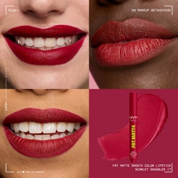 NYX Fat Matte Lipstick - Scarlet Snuggles