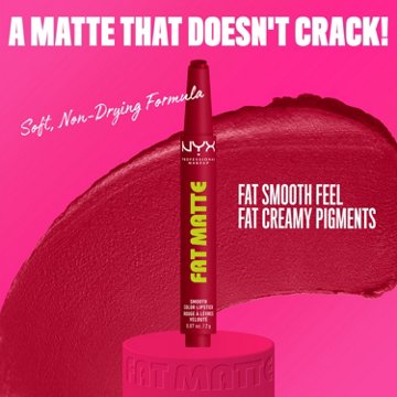 NYX Fat Matte Lipstick - Scarlet Snuggles