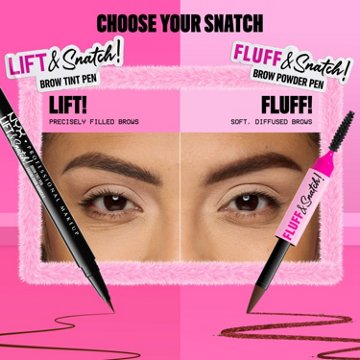NYX Fluff & Snatch Brown Powder Pen - Auburn