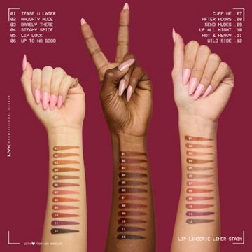 NYX Lip Lingerie Lip Liner Stain - Wild Side