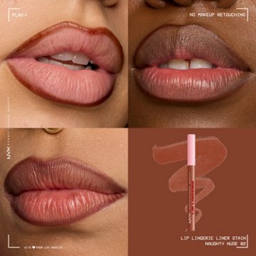 NYX Lip Lingerie Lip Liner Stain - Naughty Nude