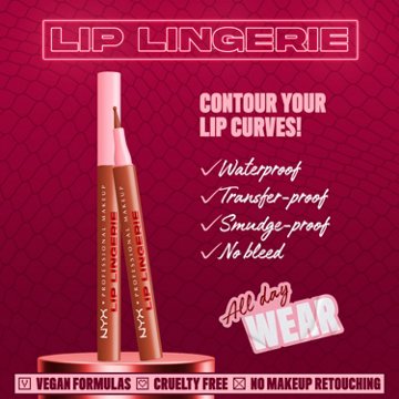 NYX Lip Lingerie Lip Liner Stain - Naughty Nude