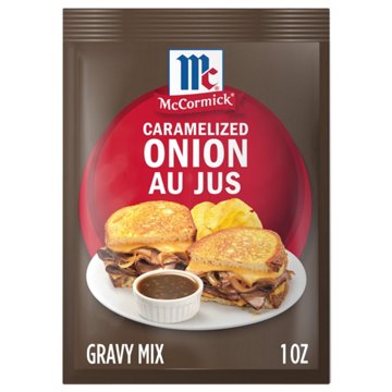 McCormick Caramelized Onion Au Jus Gravy Seasoning Mix, 1 oz