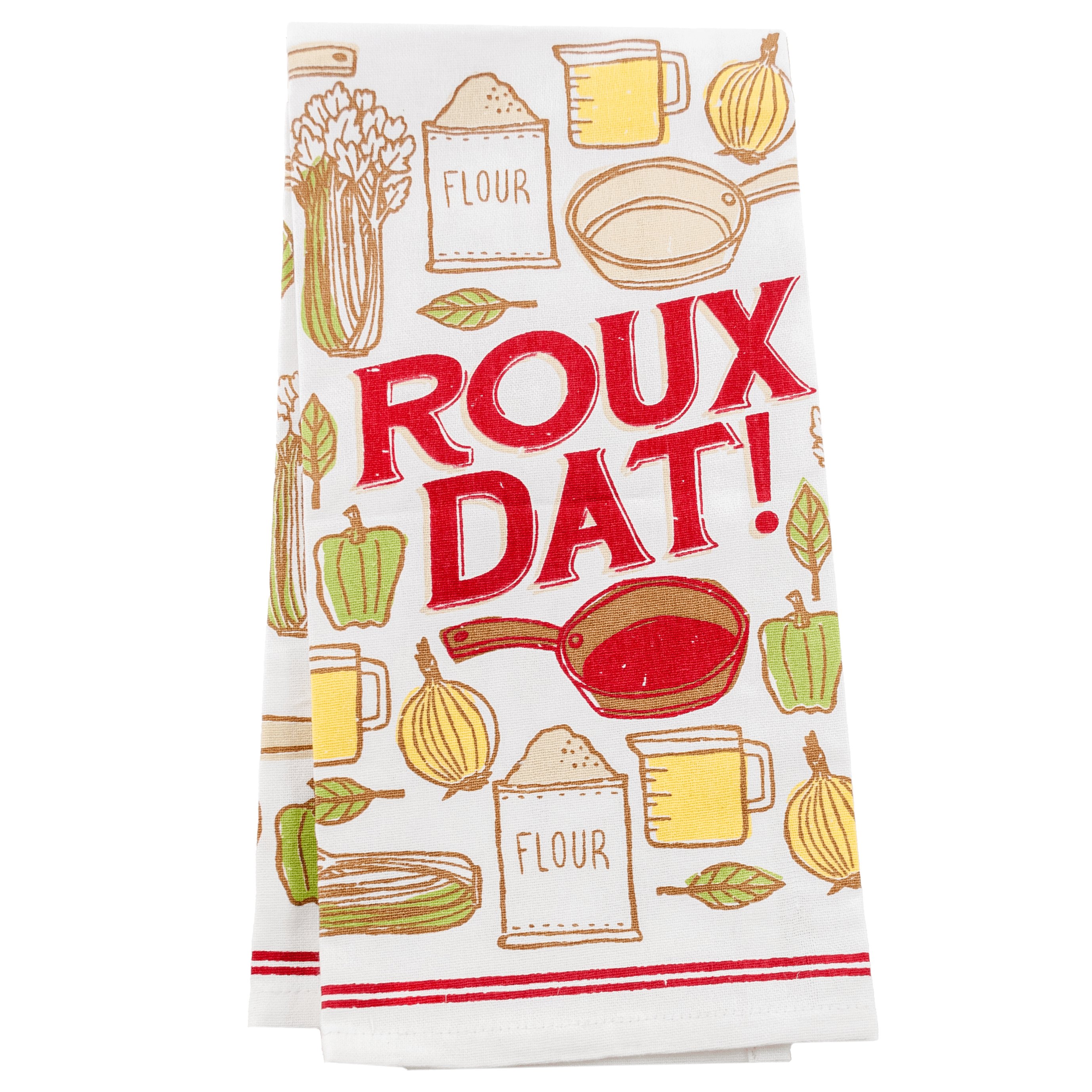 The Parish Plate Roux Dat Kitchen Towel, ea | Central Market - Really ...