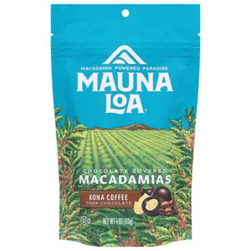Mauna Loa Dark Chocolate Covered Macadamias Kona Coffee