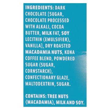 Mauna Loa Dark Chocolate Covered Macadamias Kona Coffee