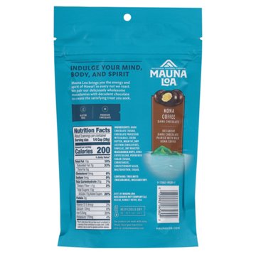 Mauna Loa Dark Chocolate Covered Macadamias Kona Coffee