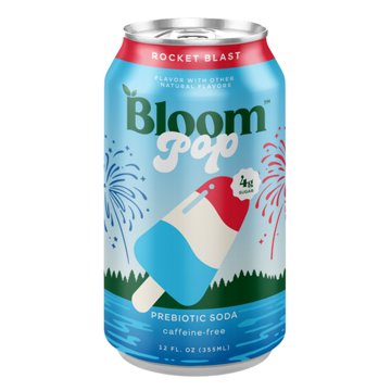 Bloom Pop Prebiotic Soda - Rocket Blast