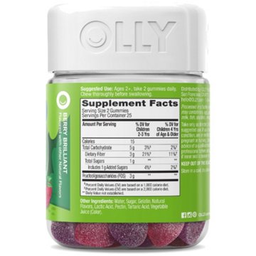 OLLY Kids Friendly Fiber Gummies