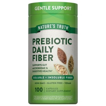 Nature's Truth Daily Prebiotic Fiber Capsules
