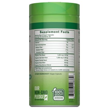 Nature's Truth Daily Prebiotic Fiber Capsules