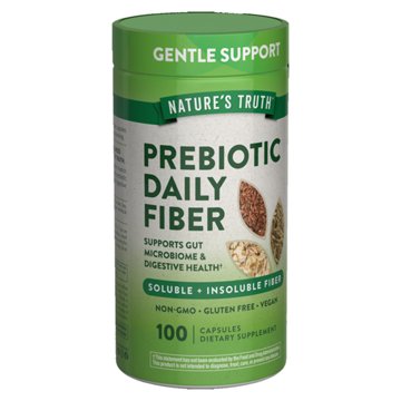 Nature's Truth Daily Prebiotic Fiber Capsules