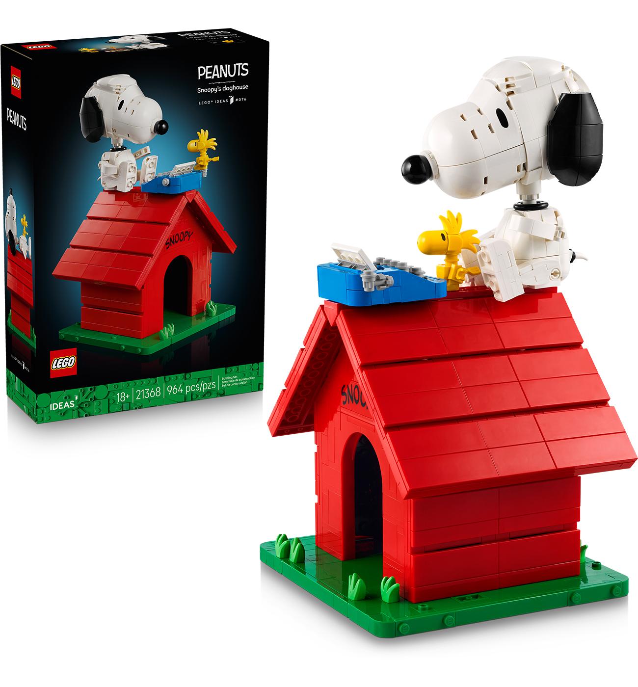 LEGO Ideas Peanuts Snoopy's Doghouse - Shop Lego & building blocks at H-E-B