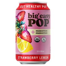 Big Easy Prebiotics + Probiotics Pop - Strawberry Lemon, 12 oz