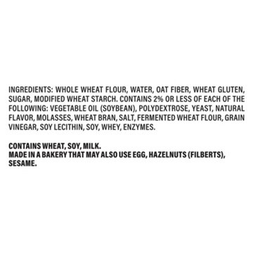 Oroweat Fiber Power Wheat Bread