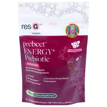 ResG Resbiotic For Gut Prebeet Energy Prebiotic Stick Packs