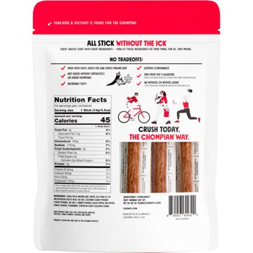 Chomps Chomplings 4g Protein Original Beef Mini Sticks