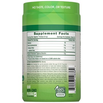 Nature's Truth Nature's Truth Organic Clear Prebiotic Fiber Unflavored
