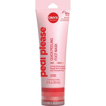 ONYX Professional Pedi Please Quick Peeling Foot Mask, 3.5 oz