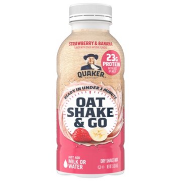 Quaker Oat Shake & Go - Strawberry & Banana