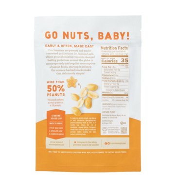 Mission Mighty Me Nutty Puffs - Organic Peanut Butter