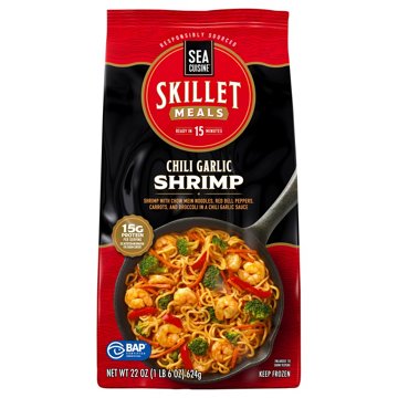 Sea Cuisine Frozen Skillet Meals - Chili Garlic Shrimp