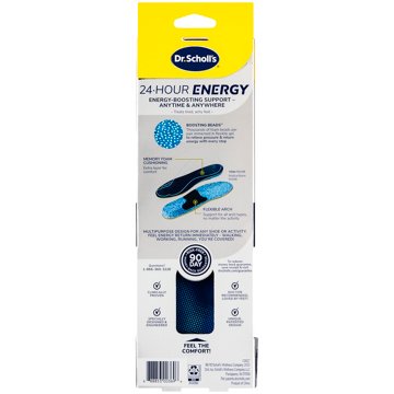 Dr. Scholl's 24 Hour Energy Multipurpose Insoles - Women's Size 6-10