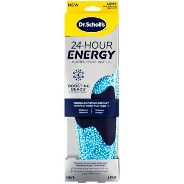 Dr. Scholl's 24 Hour Energy Multipurpose Insoles - Men's Size 8-14