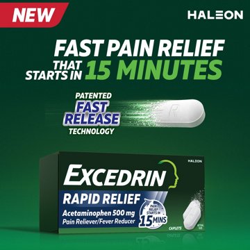 Excedrin Rapid Relief Acetaminophen 500mg