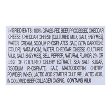 Think Jerky Grass-Fed Beef Sticks - Cheesesteak