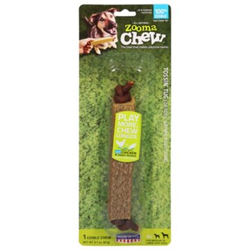 ZoomaChew Tossin' Tug Edible Dog Chew