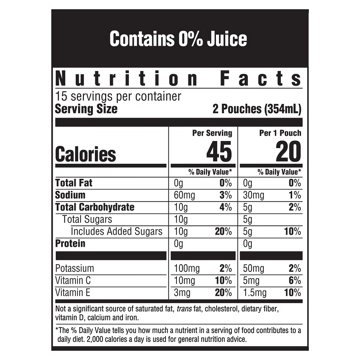 Capri Sun Hydrate with Electrolytes Drink Variety Pack 30 pk Pouches