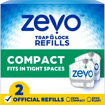 Zevo Trap Lock Refills Compact Cartridges