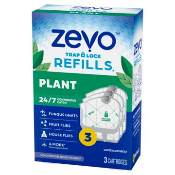 Zevo Plant Trap Lock Cartridge Refills