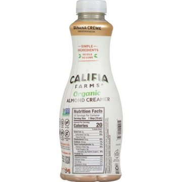 Califia Farms Organic Coffee Creamer - Banana Creme