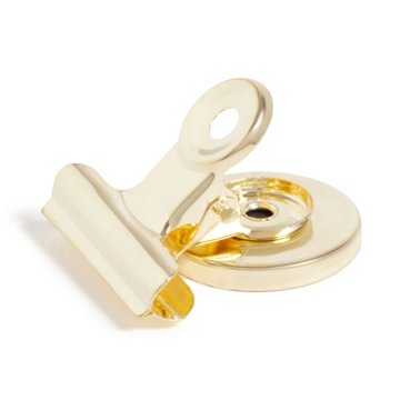 U Brands Gold Bulldog Clips, 3 ct