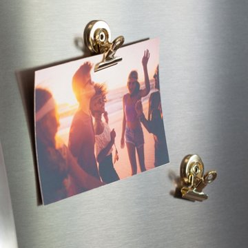 U Brands Gold Bulldog Clips, 3 ct