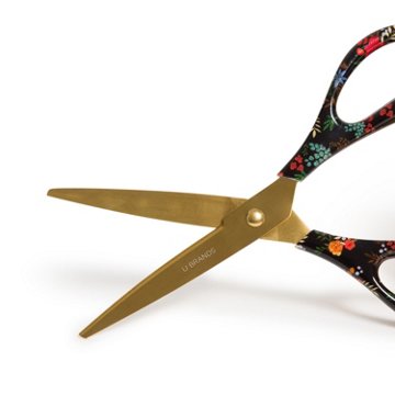 U Brands Scissors - Midnight Blossom, 8''