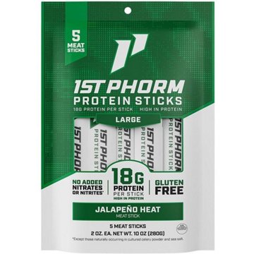 1st Phorm Protein Meat Sticks - Jalapeno Heat
