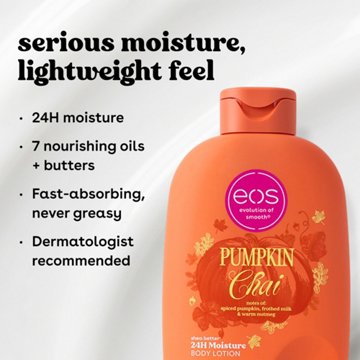 eos Shea Better 24H Moisture Body Lotion - Pumpkin Chai, 16 oz