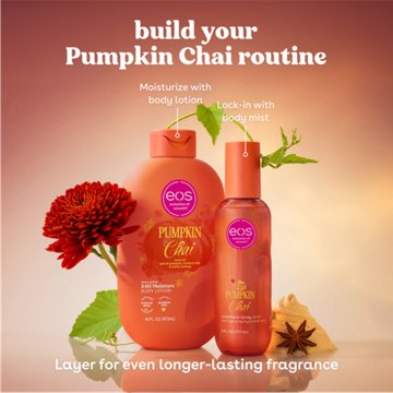 eos Shea Better 24H Moisture Body Lotion - Pumpkin Chai, 16 oz
