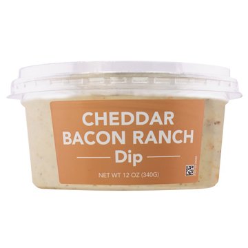 Fresh Cheddar Bacon Ranch Dip
