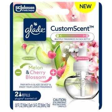 Glade Plugins Scented Oil Refills - Melon & Cherry Blossom