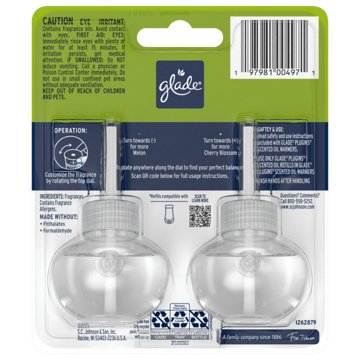 Glade Plugins Scented Oil Refills - Melon & Cherry Blossom