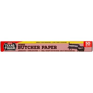 H-E-B Texas Tough 18" Pink Butcher Paper, 50 sq ft