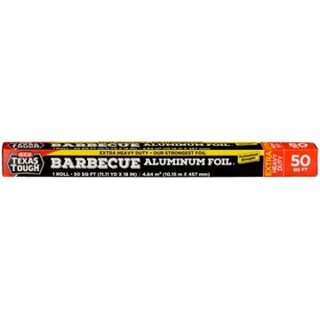 H-E-B Texas Tough Extra Heavy Duty BBQ 18 " Aluminum Foil, 50 sq ft